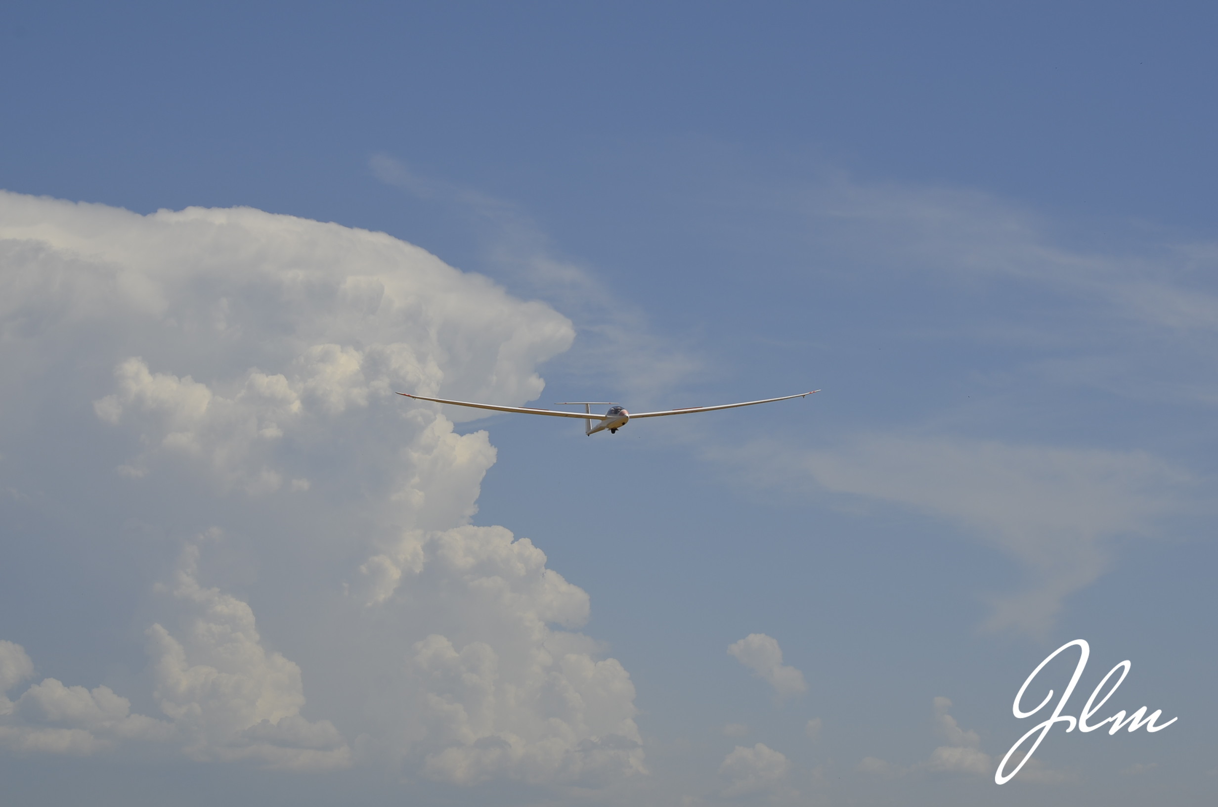 Planeur en finale